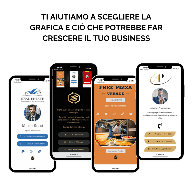Biglietto da visita con NFC
