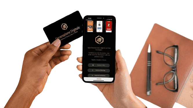 Generazione digitale per una Prima impressione con le Card NFC